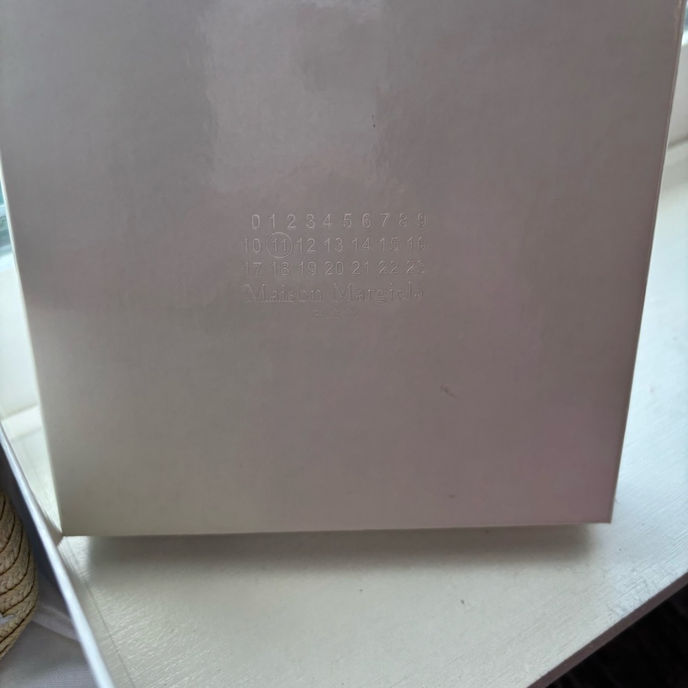 Maison Margiela mini raffia “tote” bag new with tag and box - Picture 3 of 8